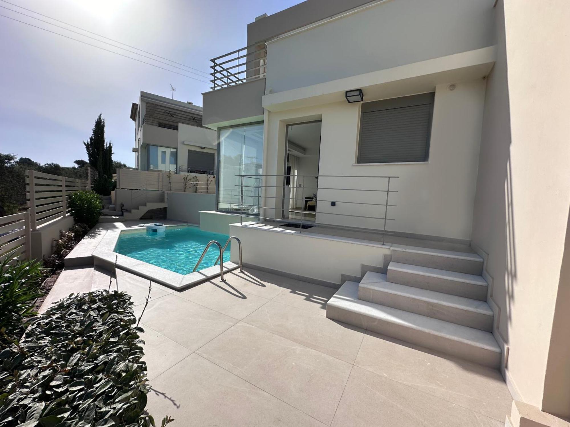Rvg Rania House With Pool Lägenhet Porto Heli Exteriör bild